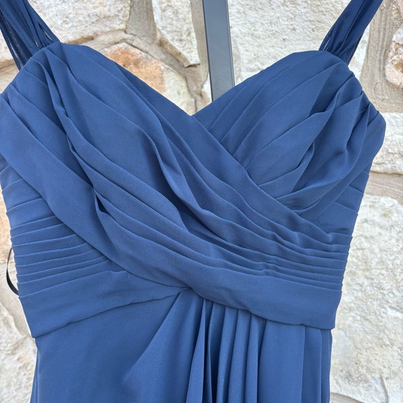 Sorella vita navy blue bridesmaid dress size us 4 - Picture 5 of 6